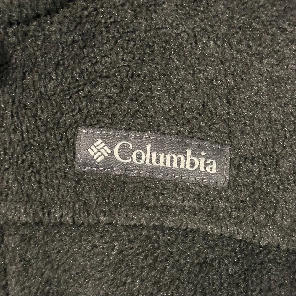 Columbia Steens Mountain Fleece Jacket Boys M 10-12 Full Zip Gray